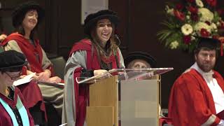 Lancaster University Graduation 2018: Alumni Award Dr Sanaa Alsarghali