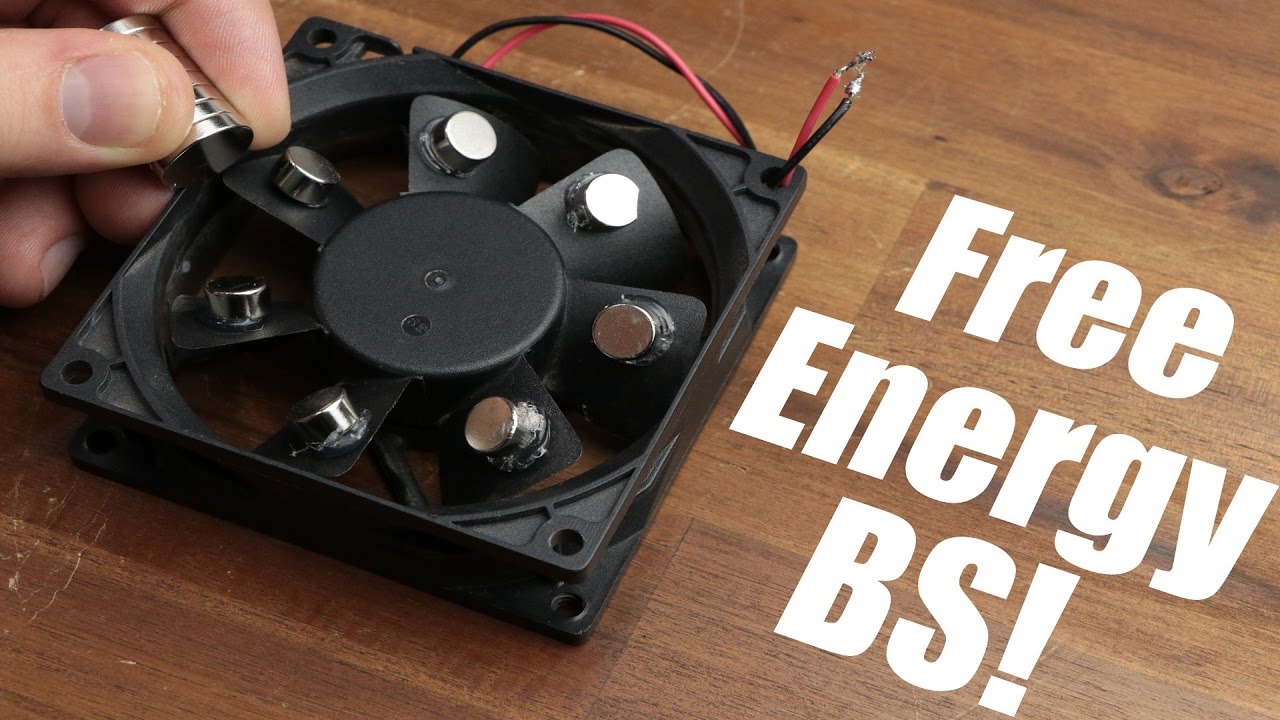 Free Energy BS! Magnet PC Fan, Bedini Motor - YouTube