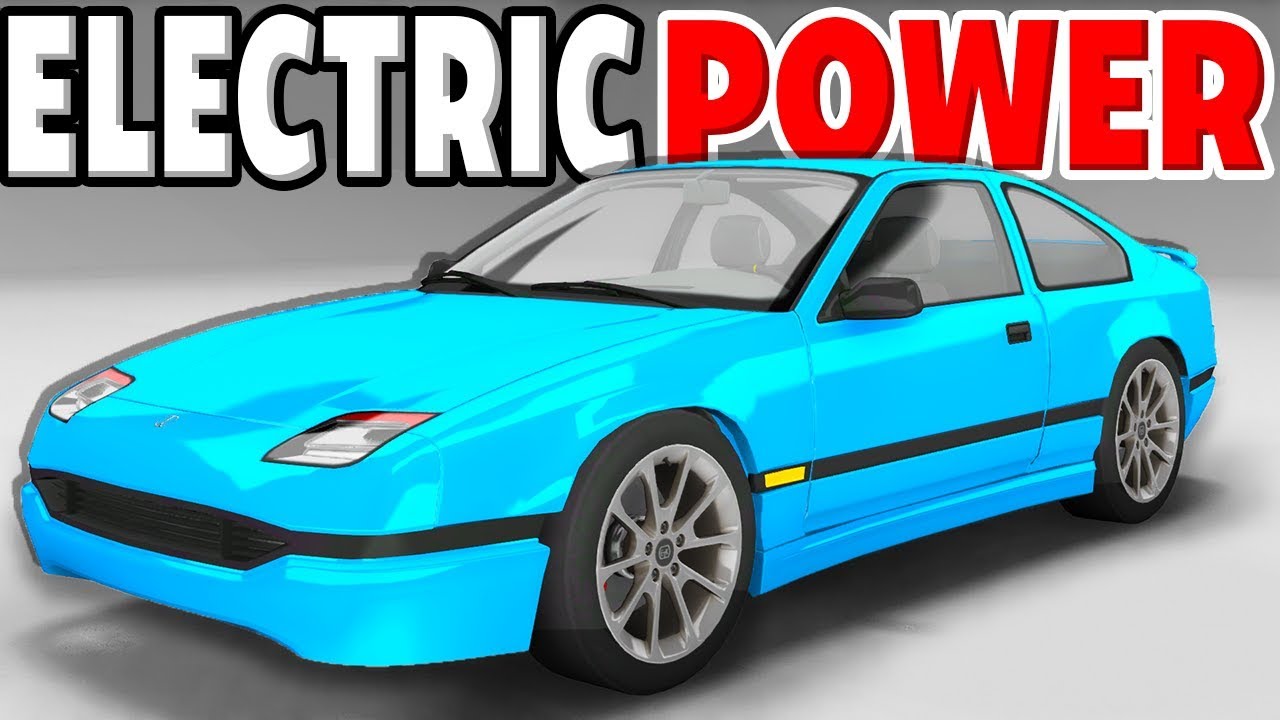 Tesla In Beamng 0 60 In 2 Seconds Beamng Drive 200ex Electric Car