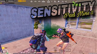 Wow 😱 Best Sensitivity for iPad Mini 5 Pubg Mobile 2024 🔥 IOS 17.4.1