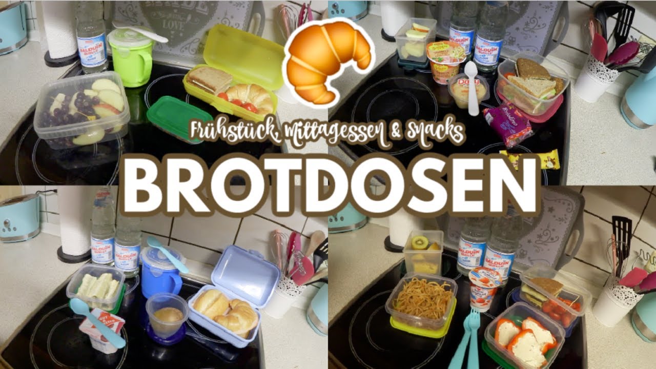 JAKOB's BROTDOSEN 🥐 ⎮ ICH mache meinem MANN ESSEN für die ARBEIT 😍 ⎮ FOOD IDEEN ✨ ⎮ Our Jaily Life