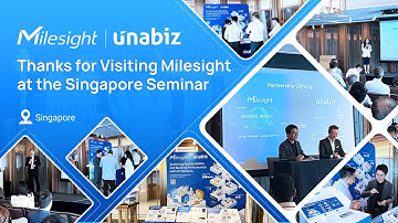 Sustainability and Smart Building | Seminar by Milesight and UnaBiz