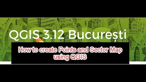 Creating Points and Sector Pie for Telecom using QGIS