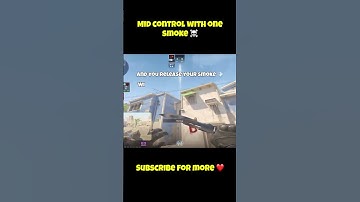 #Mirage smokes, mid control 🤓 #cs2 #counterstrike  #cs2smokes #cs2mirage #cs2funny #cs2clips #viral