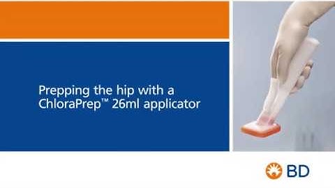 ChloraPrep 26ml Hip No Clippers UK BD