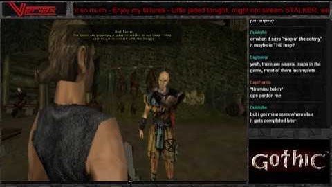 Let’s Stream Gothic (blind) part 3 - Making Friends