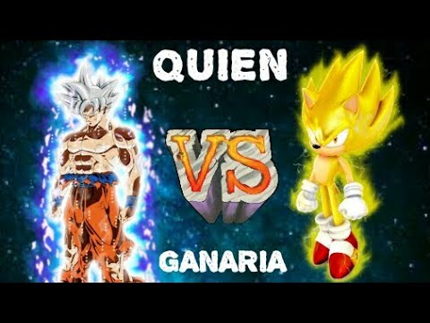 Sonic vs Goku ¿Quien ganara? (Desactualizado) - YouTube