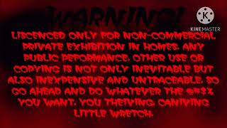 Riley Bug Feature Presentation Logo Horror Remake Green Screen. But Without Feature Presentation