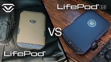 LifePod VS LifePod 2.0: Size Comparison