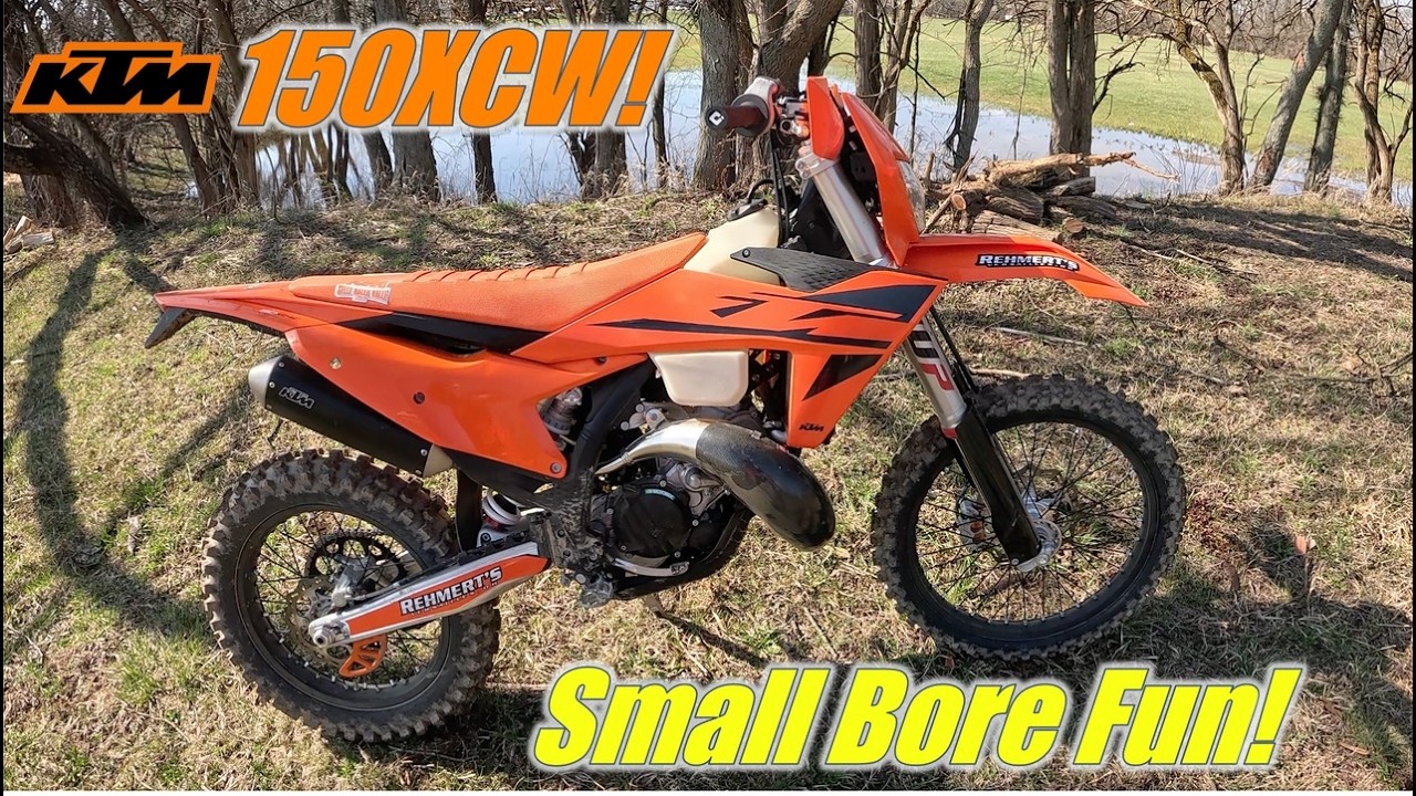Small Bore Fun! KTM 150XCW - YouTube