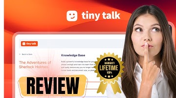 Tiny Talk Review, Demo + Tutorial I Create chatbots that leverage your documents, PDFs & content