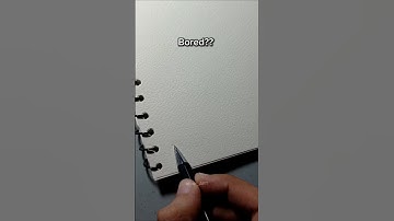 Simple things to draw when bored😵‍💫 (#shorts )