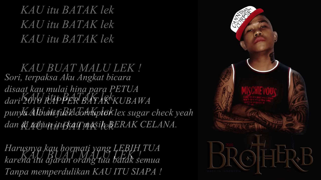 Brother B Diss Young Lexkau Itu Batak Lek YouTube