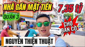 QUẬN 3 | NHÀ 3,2m x 11m 5 TẦNG TẠI CHỢ BÀN CỜ GẦN MẶT TIỀN NGUYỄN THIỆN THUẬT #nhaphosaigon
