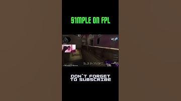 s1mple taunts his opponent on fpl! CSGO twitch clips!