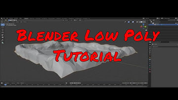 Blender Low Poly Terrain Tutorial [2021]