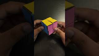 Turning a Paper 2x2 Rubik's Cube #shorts