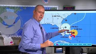 8 a.m. EDT Sept 1 NHC Advisory on Hurricane Dorian