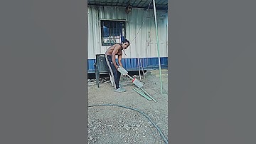 monster dumbbell with proedit #shortsfeed #naturalbodybilding #desihomegym