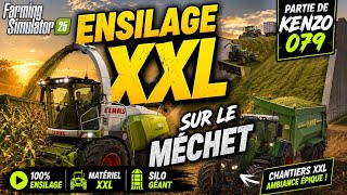 🔴LIVE FS25 LE MÉCHET ENSILAGE SUR LA PARTIE DE KENZO O.79 #PS5