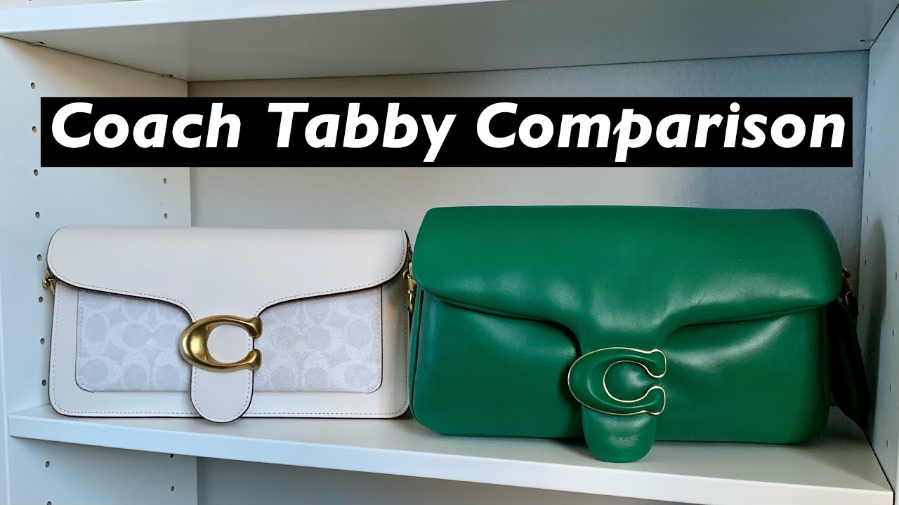 Coach Pillow Tabby Bag 18 vs. 26 // First Impression, Is It Worth It? 