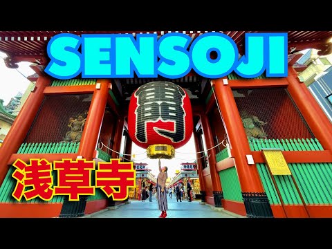Exploring Sensoji Temple in Asakusa 2021 | Tokyo Japan [4K]