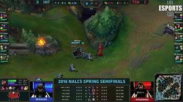 IMT vs TSM lol esports | Game 3 NALCS Playoff Semifinals Day 2 | Immortals vs Team SoloMid