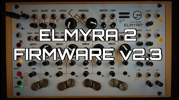 Neutral Labs Elmyra 2 firmware v2.3 – new features walkthrough