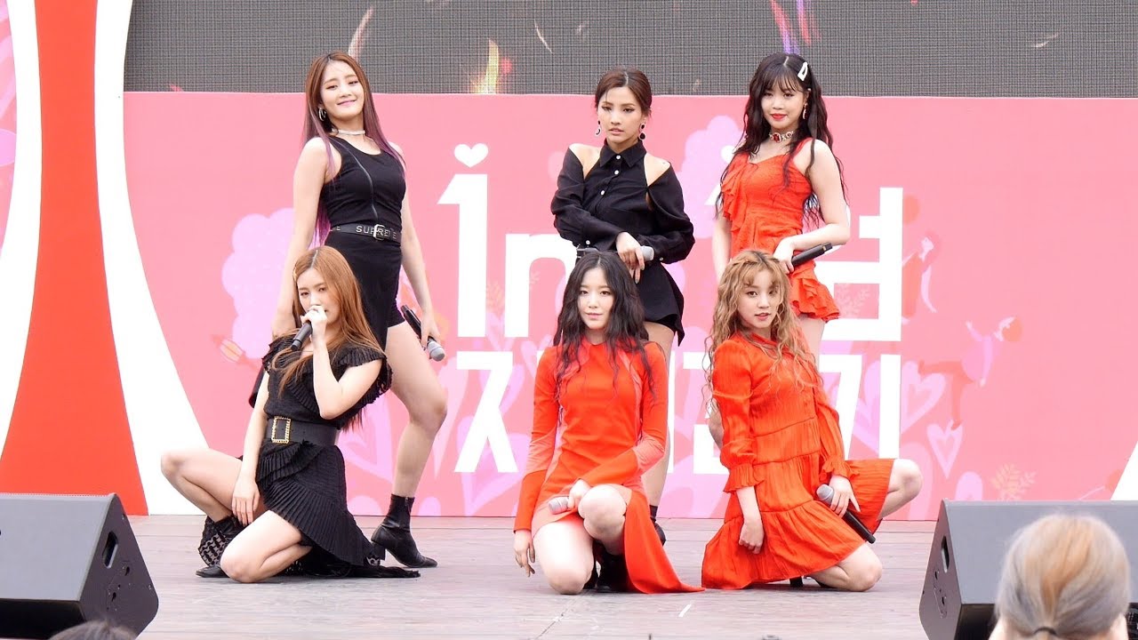190406 (여자)아이들 (G)I-DLE - 'MAZE'(메이즈) [4K] 직캠 Fancam (광교 1m 1원 자선걷기) by Mera