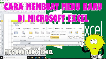 Cara Mudah Membuat Menu Ribbon Sendiri di Microsoft Excel