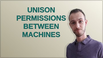 Unix: unison permissions between machines