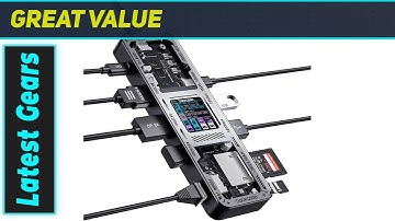 Best USB-C Hub? DOCKCASE Explorer Edition 10-in-1