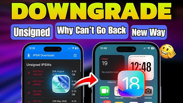⚡ Downgrade iOS 26 to 18: Why You Can’t Downgrade iOS 26 to 18 Safely (Apple’s Security Explained!)
