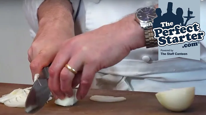 How to slice an onion, by Michelin star chef Russell Brown