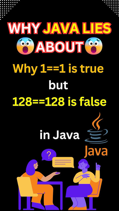 Why 1 == 1 is true, but 128 == 128 is false | Java Interview - YouTube
