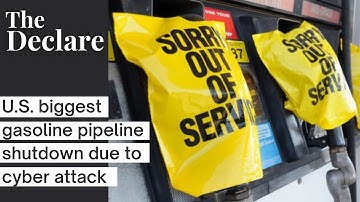 Gas shortage in the U.S. due to ransomware attack | Vehicles line up for panic buying gas