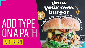 How to Add Text on a Path | Indesign Tutorial