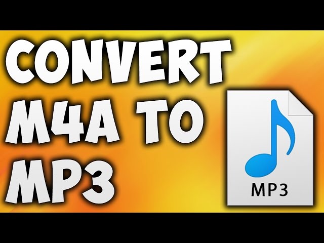 How To Convert M4A TO MP3 Online - Best M4A TO MP3 Converter [BEGINNER'S TUTORIAL] class=