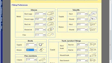 [Wrightsoft] Example Duct Design (Step 9)  Checking Static Pressure, Friction Rate, and Length