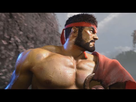 Street Fighter 6 - PC MAX (i9-13900K + RTX 4090): Luke vs Ryu HUD & No-HUD Gameplay [4K60 HD]