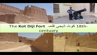 The( Kot Diji ) Fort The fort's 30 foot tall walls encircle the uppermost portion of the fort