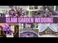 GLAM GARDEN WEDDING| EVENT PLANNING, BACKDROPS AND MORE | LIVING LUXURIOUSLY FOR LESS