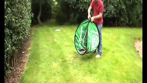 How to fold an A Frame banner