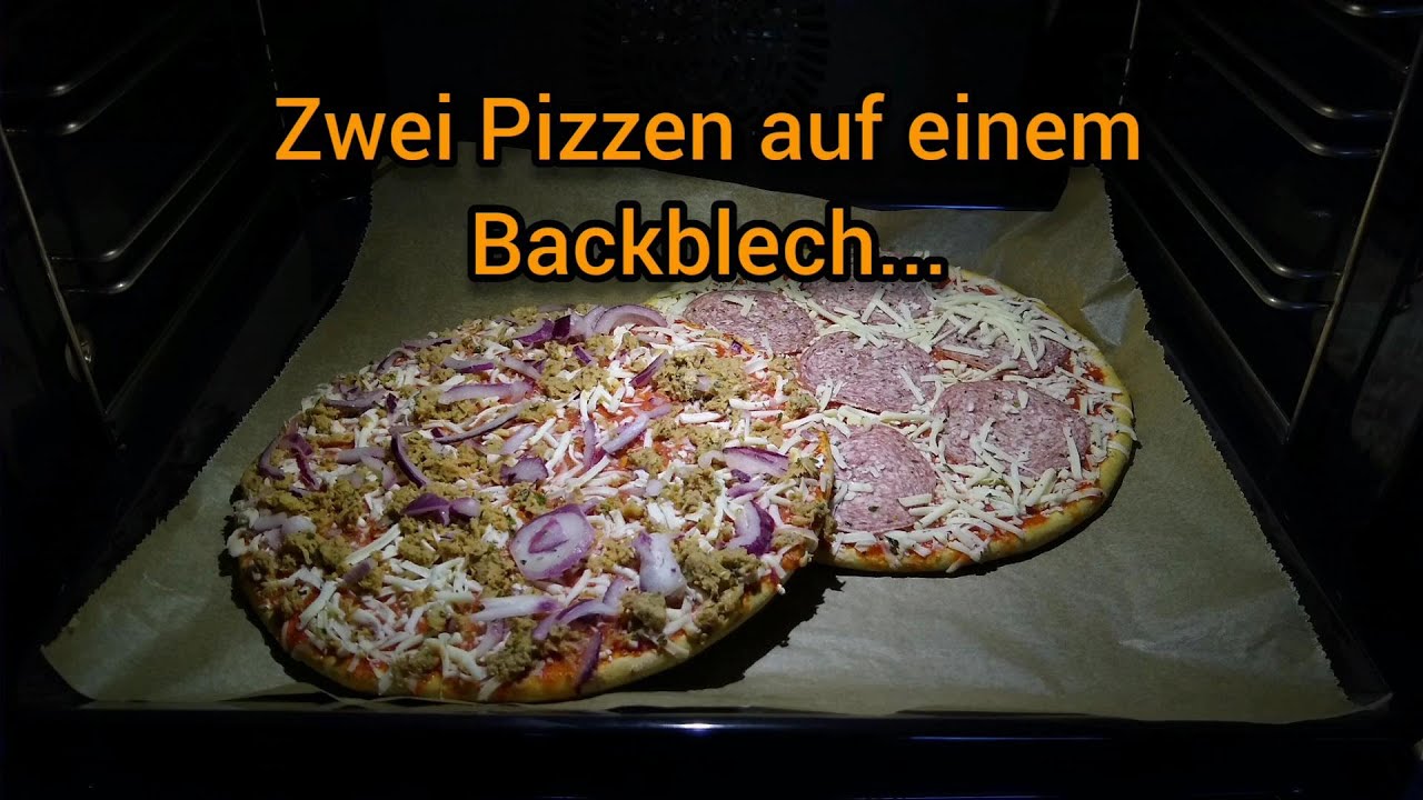𝙇𝙞𝙛𝙚𝙝𝙖𝙘𝙠 So passen zwei Pizzen auf ein Backblech! 🍕 2 x Pizza auf einem Blech backen! YouTube