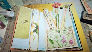 How to Make Tall Thin Journal Cards! Just Playing with Paper! Junk Journal Fun! The Paper Outpost! screenshot 1