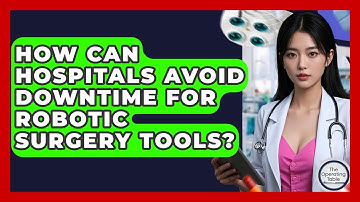How Can Hospitals Avoid Downtime For Robotic Surgery Tools? - The Operating Table