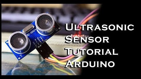 ultrasonic sensor tutorial Arduino   in Tamil
