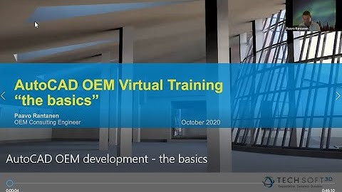AutoCAD OEM Virtual Training: Basics of AutoCAD OEM