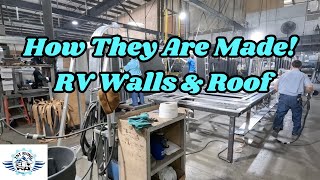 Rockwood/ Flagstaff RV  Sidewall & Roof Construction Tour