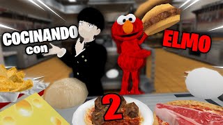 COMPETENCIA de COCINA con ELMO y MOB 2 | VrChat